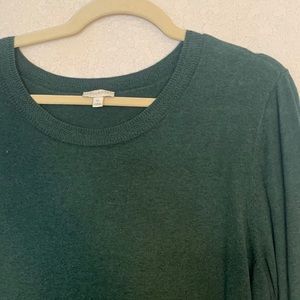 Talbots green sweater